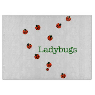 10 Ladybugs Schneidebrett