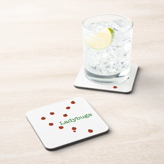 10 Ladybugs Untersetzer (Rechte Seite)