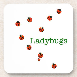 10 Ladybugs Untersetzer