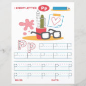 10 Learn To Spell Letter P Teacher Home Schooling (Vorderseite)
