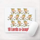 10 Lords EinSpringen Mousepad (Mit Mouse)