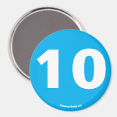 10 Magnet (Vorderseite/Rückseite)