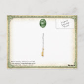 10 mg Tabakwährung Postkarte (Rückseite)