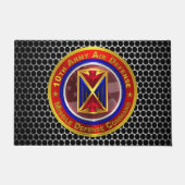 10. Militär- und Raketenabwehrkommando Fußmatte (Vorderseite)