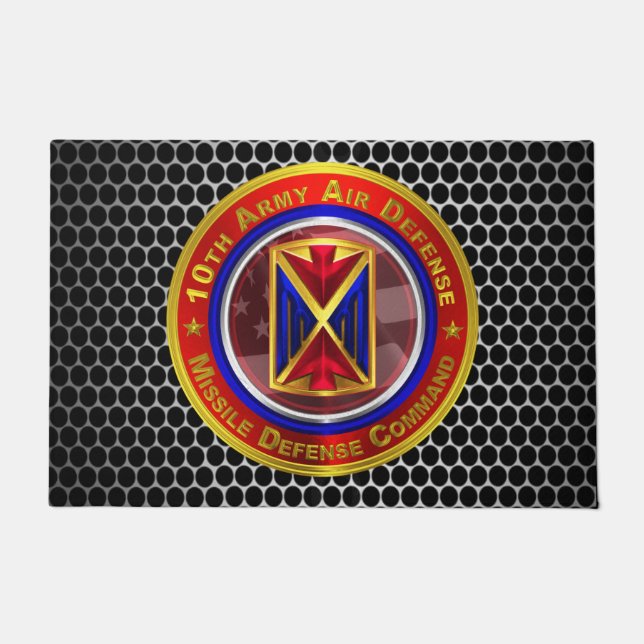 10. Militär- und Raketenabwehrkommando Fußmatte (Vorderseite)