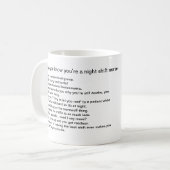 10 Möglichkeiten, die Sie kennen, dass Sie eine Kaffeetasse (Vorderseite Links)