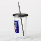 10. Mountain Div Iraq Combat Veteran Acryltrinkbecher (Links)