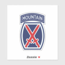 10. Mountain Division "Mountaineer" Abzeichen