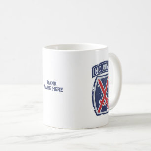 10. Mountain Division "Mountaineer" Grunge Kaffeetasse