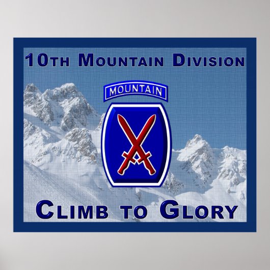 10. Mountain Division Poster (Vorne)