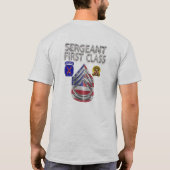 10. Mountain Division Sergeant First Class T-Shirt (Rückseite)