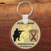 10. Mountain Division Veteran Schlüsselanhänger (Vorderseite)