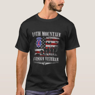 10. Mountain Division Veteran Shirt Vintag Veter