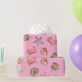 #10 Nautical Haven Wrapping Paper "Big Size" Geschenkpapier