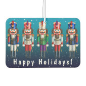 10 Nutty Nutcracker Toy Soldiers Autolufterfrischer (Vorderseite)