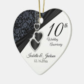10. Onyx Foto Hochzeit Jubiläum mit Foto Keramikornament (Links)