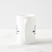 10 oz Knochen-China benutzerdefinierte Tasse Hinzu (Rückseite)
