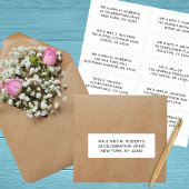 10 Party mit individueller Gastadresse Hochzeit Aufkleber