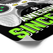 10 Phantastisches 2012 Videospiel 10. Geburtstag Poster (Ecke)