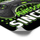 10 Phantastisches 2012 Videospiel 10. Geburtstag Poster (Ecke)