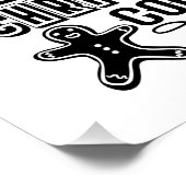 10 Photo Christmas Cookies for 2 Pregnancy Poster (Ecke)