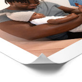 10 Photo Collage Personalized Poster (Ecke)