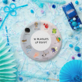 10 Plagues-Pessach Pappteller (Party)