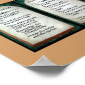 10 Plakat "Gebote" (Ecke)