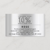 10% Rabatt für den nächsten Termin Logo Dankeschön (Vorderseite)