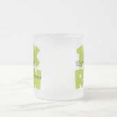 10 Run Spring Green Mattglastasse (Mittel)