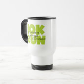 10 Run Spring Green Reisebecher (Vorderseite Links)