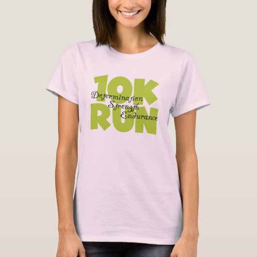 10 Run Spring Green T-Shirt (Vorderseite)