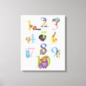 10 Schottische Tiere, Leinwand (Vorderseite)