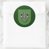 10. SFG(A) - derzeit Runder Aufkleber (Tasche)