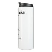 10. Shake 10. Geburtstag Milchshake-Schreiber Thermosbecher (Nach rechts gedreht)