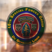 10. Special Forces Group Fensteraufkleber (Blatt 2)
