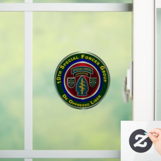 10. Special Forces Group Fensteraufkleber (Zuhause)