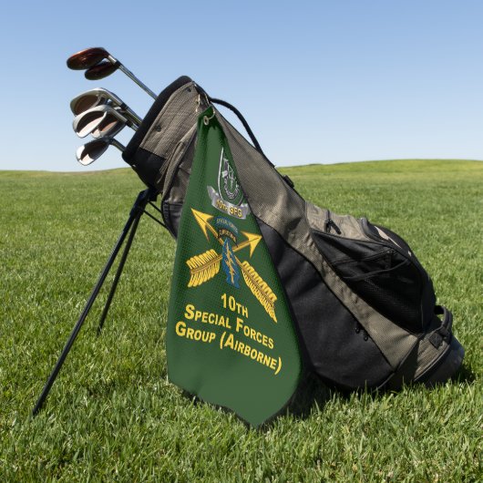 10. Special Forces Group  Golfhandtuch (Gras)