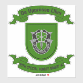 10. Special Forces Group (Im Flugzeug) 10. SFG Aufkleber