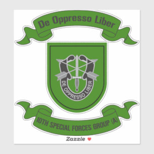 10. Special Forces Group (Im Flugzeug) 10. SFG Aufkleber