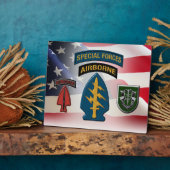 10. Special Forces Group (IM FLUGZEUG) Fotoplatte (Seite)