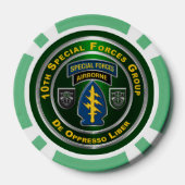 10. Special Forces Group Pokerchips (Rückseite)