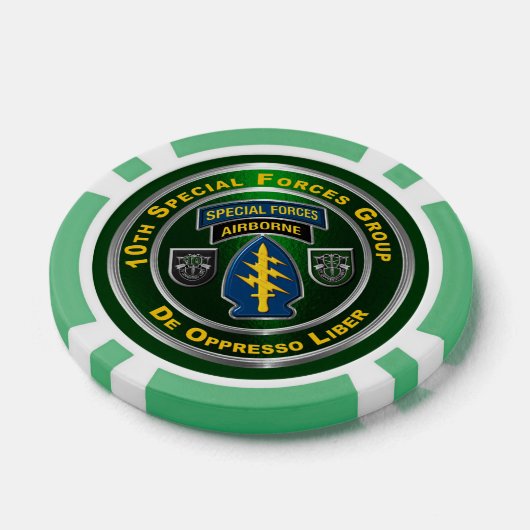 10. Special Forces Group Pokerchips (Einzeln)