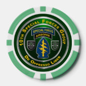 10. Special Forces Group Pokerchips (Vorderseite)