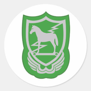 10. Special Forces Group Runder Aufkleber