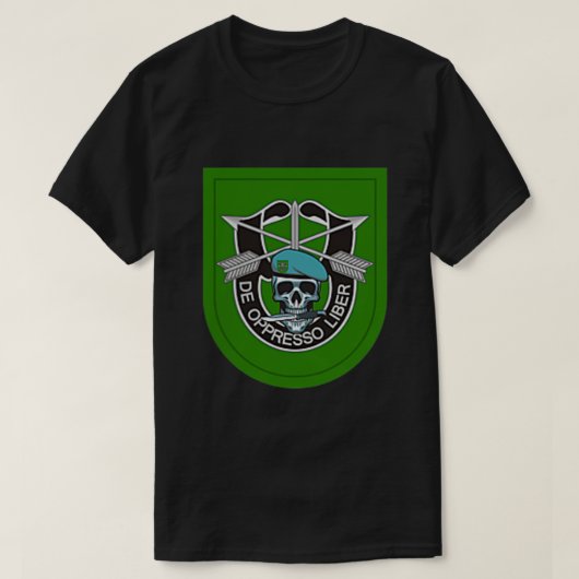 10. Special Forces Group Veteran 10. SFG Memoria T-Shirt (Design vorne)