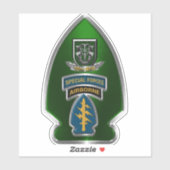 10. Spezialeinheiten Im Flugzeug Aufkleber (Blatt)