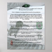 10. Spezialkräfte Gruppe Flash Creed Poster Vets (Vorne)