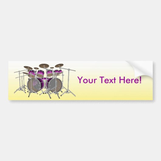 10 Stück Drum Kit:Autoaufkleber Autoaufkleber (Vorne)