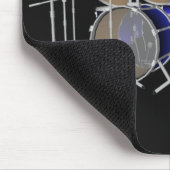 10 Stück Drum Kit: Blue Gradient: Drums Mousepad (Ecke)